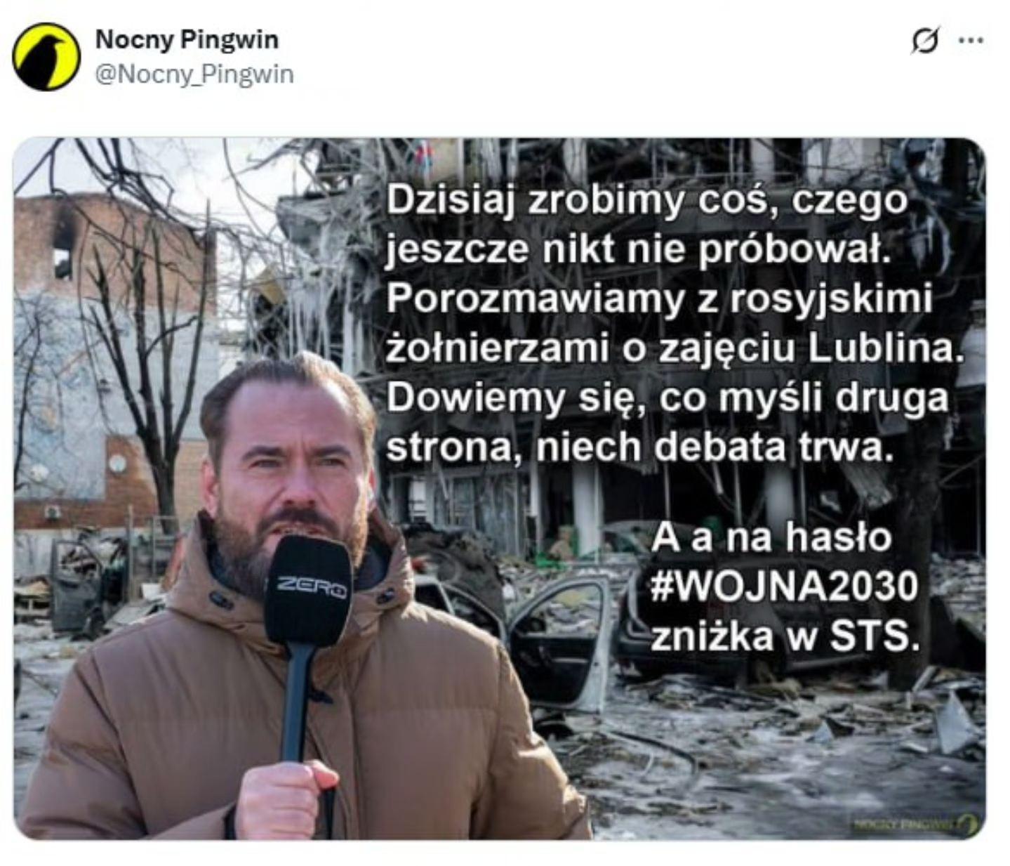 Ministerstwo reaguje na program Kanału Zero i przypomina, że Rosja to wrogi kraj