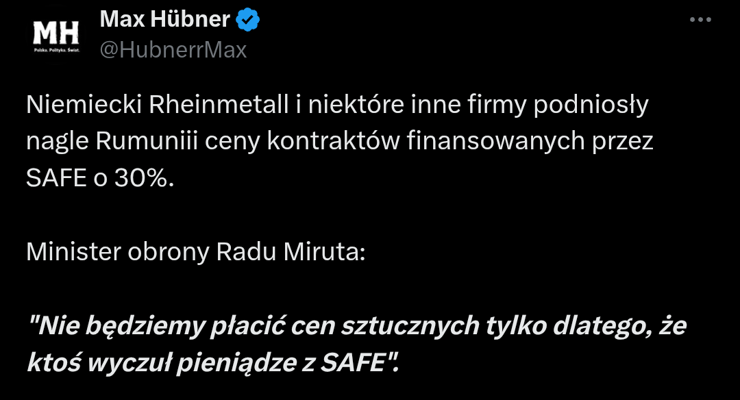 Volkswagen planuje rozszerzyć działalność o produkcję wojskową dla Izraela